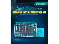 PROSKIT Mala Ferramentas Manutenção Redes 16x PROSKIT Mala Ferramentas Manutenção Redes 16x